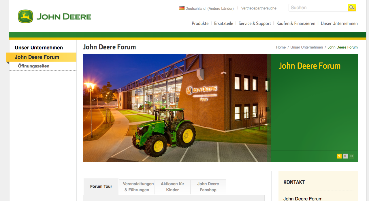 Das John Deere Forum
